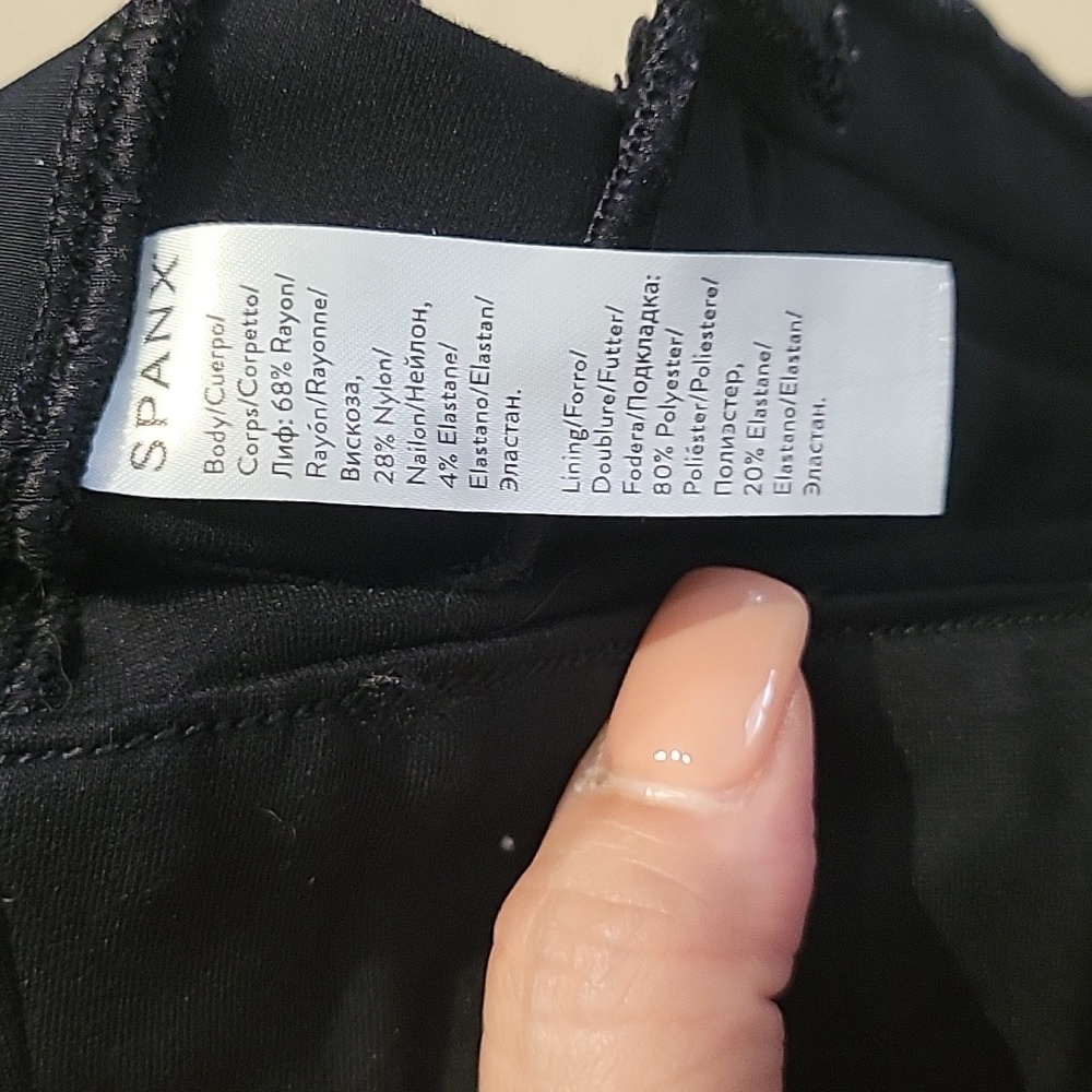 SPANX Black Wide Leg Pants - Picture 14 of 14